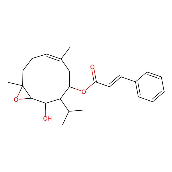 2D Structure of Cinnamoylechinadiol
