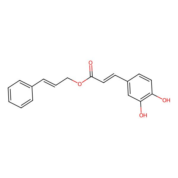 2D Structure of Cinnamyl caffeate