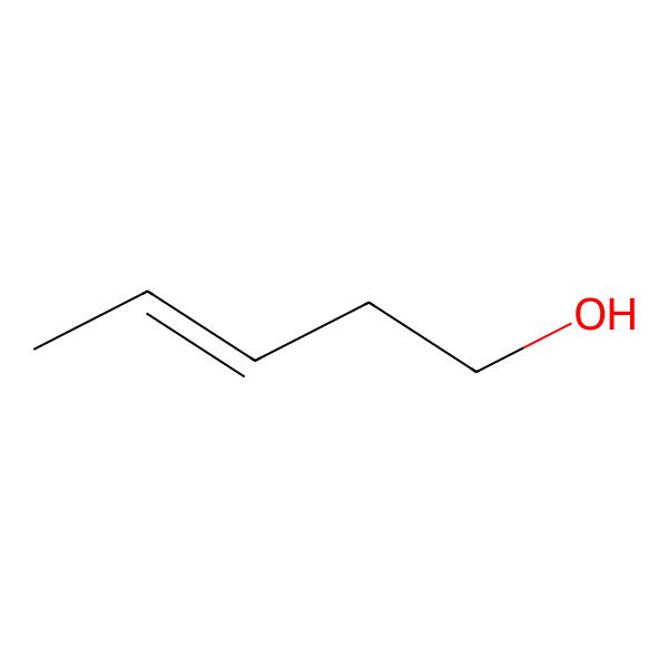 2D Structure of 3-Penten-1-ol