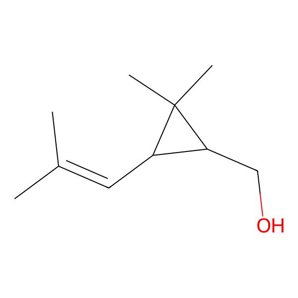 2D Structure of Chrysanthemol, cis-