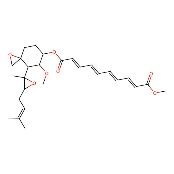 2D Structure of Cis-Fumagillin