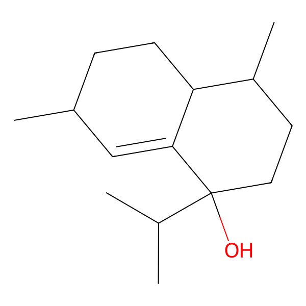 2D Structure of cis-Muurol-5-en-4-beta-ol 2D Structure of cis-Muurol-5-en-4-beta-ol