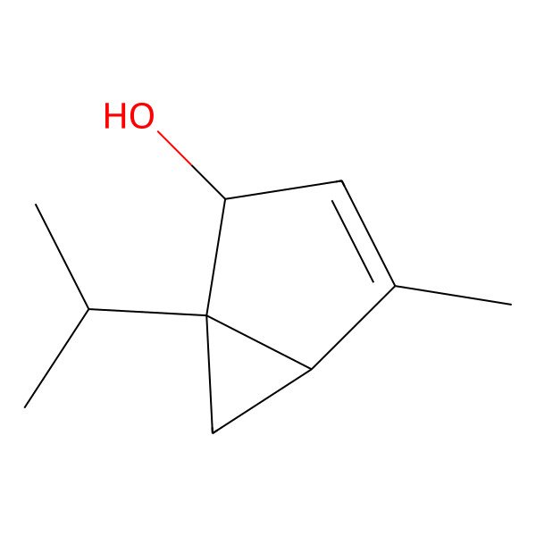 2D Structure of cis-Thujenol