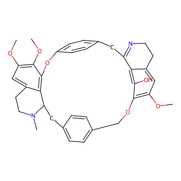 2D Structure of Cissampareine