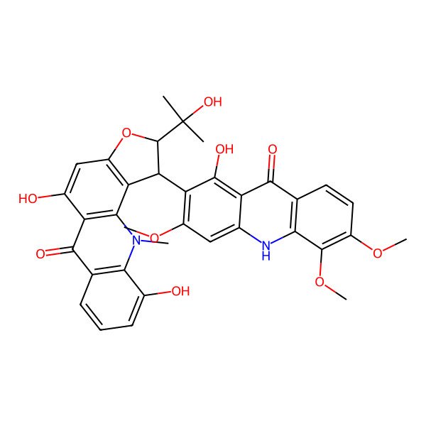 2D Structure of Citbismine A