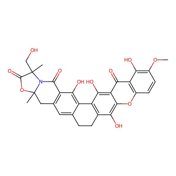 2D Structure of Citreamicin Epsilon