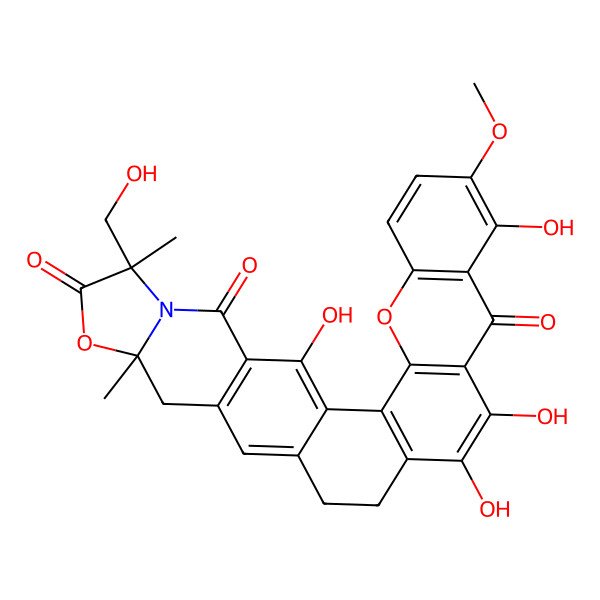 2D Structure of Citreamicin theta B