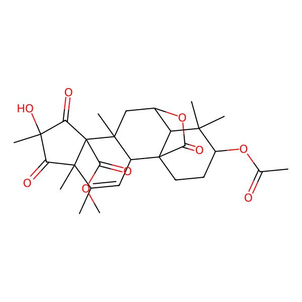2D Structure of Citreohybriddione A
