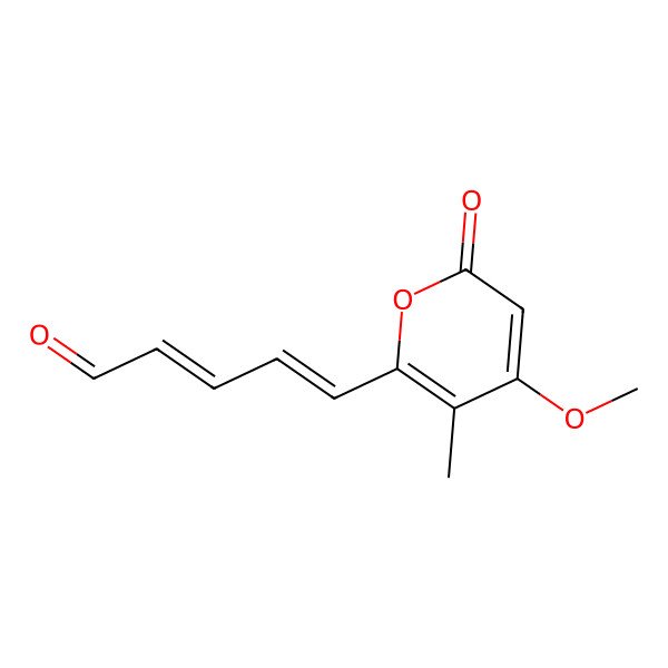 2D Structure of Citreopyrone A