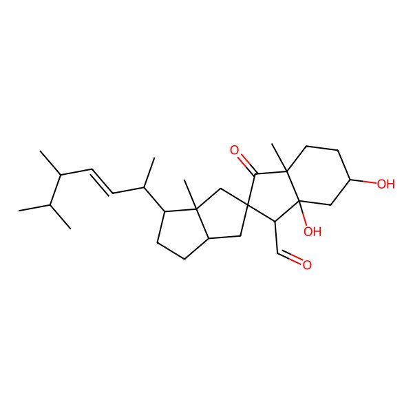 2D Structure of Citreospirosteroid