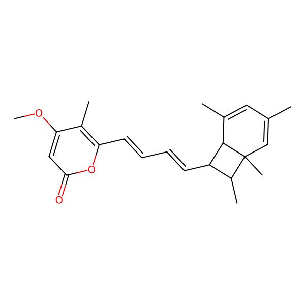 2D Structure of Citreoviripyrone A