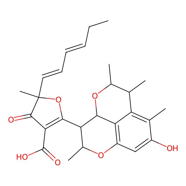 2D Structure of Citrifuran A