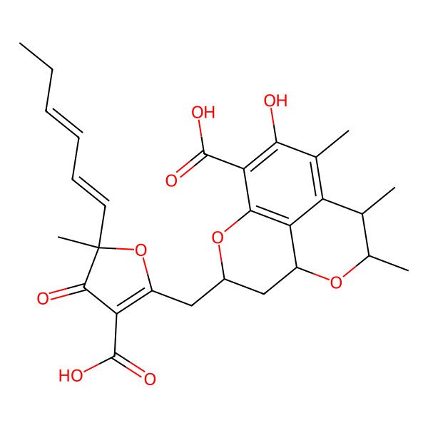 2D Structure of Citrifuran D
