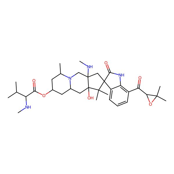 2D Structure of Citrinadin C