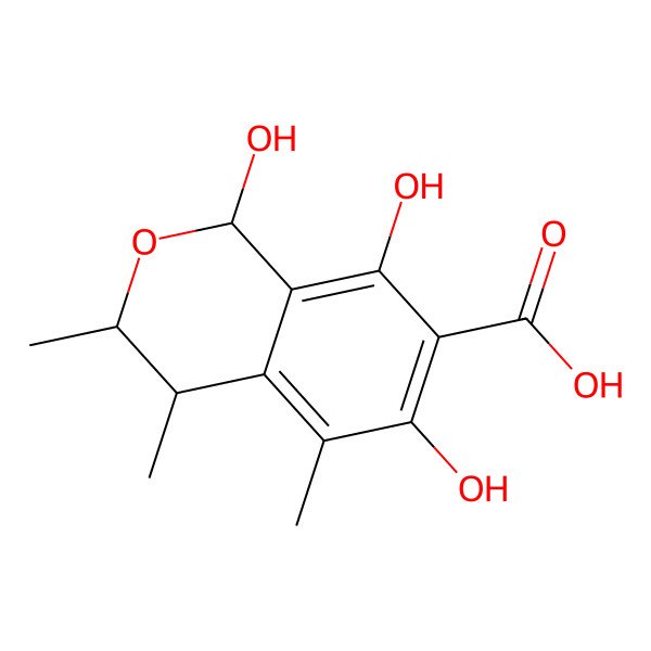 2D Structure of Citrinin hydrate