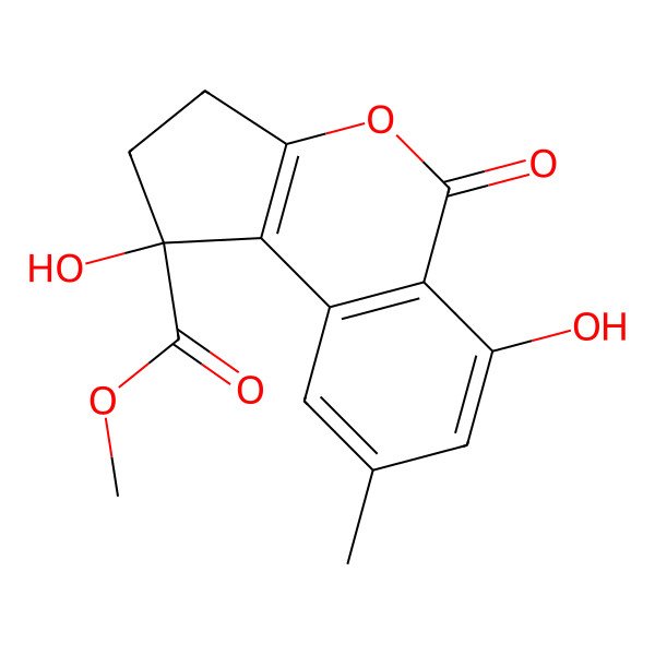 2D Structure of Citrinolactone A