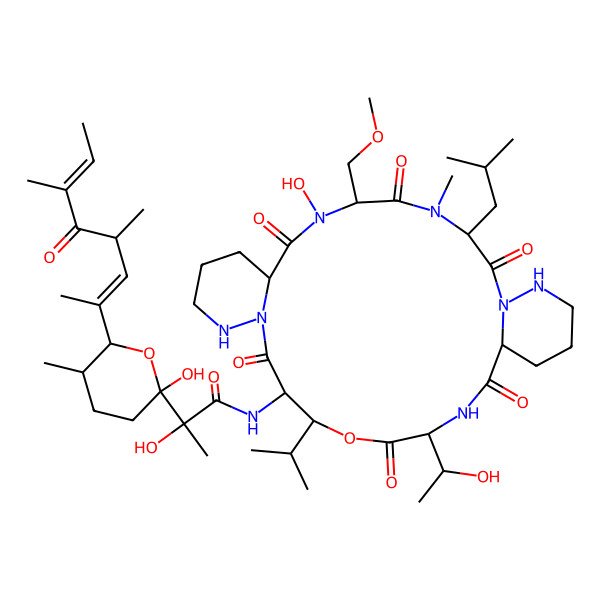 2D Structure of Citropeptin