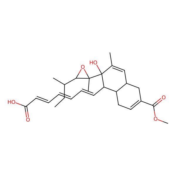 2D Structure of Cladobotric acid E