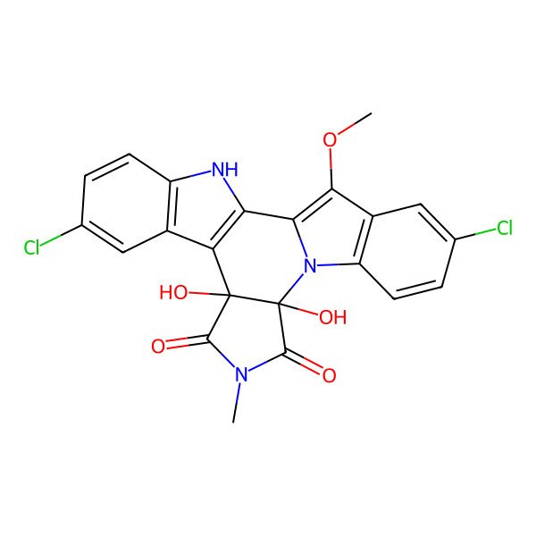 2D Structure of Cladoniamide B