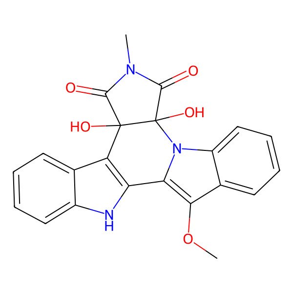 2D Structure of Cladoniamide C