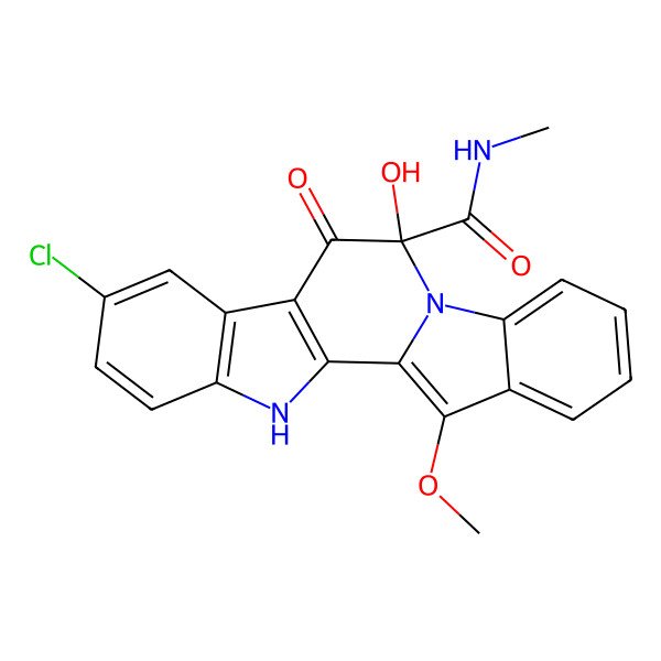 2D Structure of Cladoniamide D