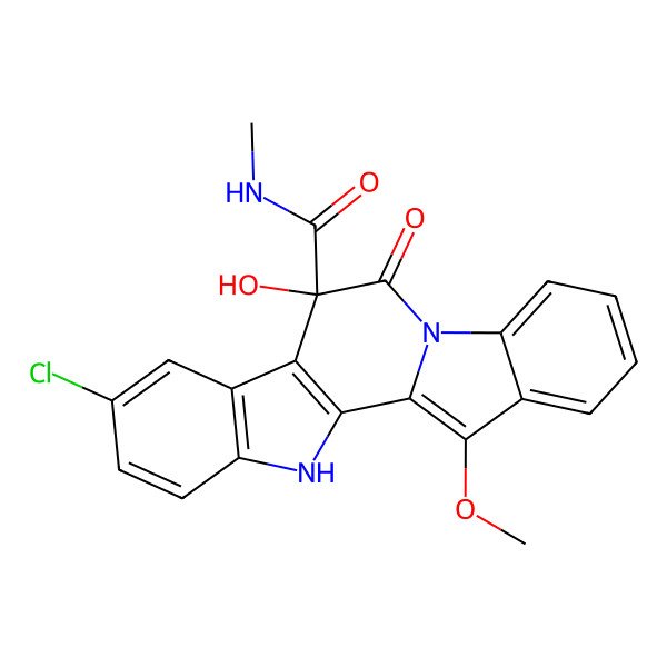 2D Structure of Cladoniamide F