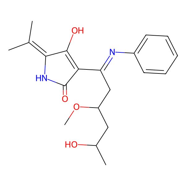 2D Structure of Cladosin H
