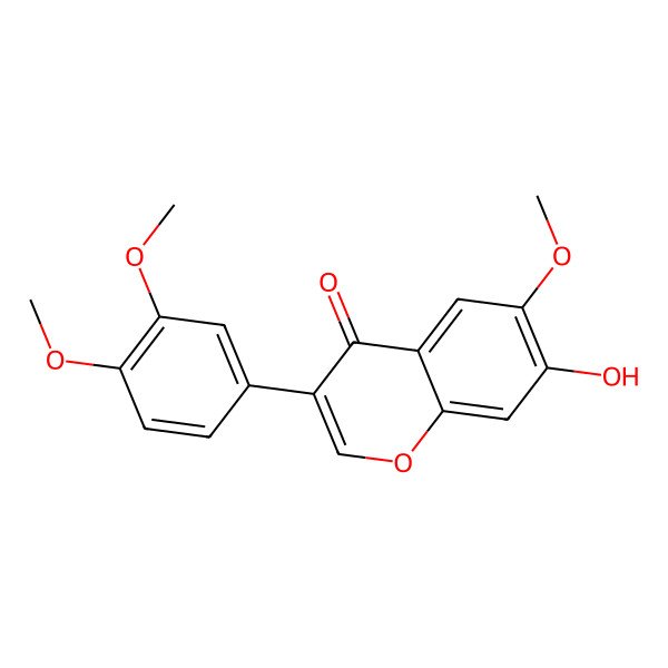 2D Structure of Cladrastin