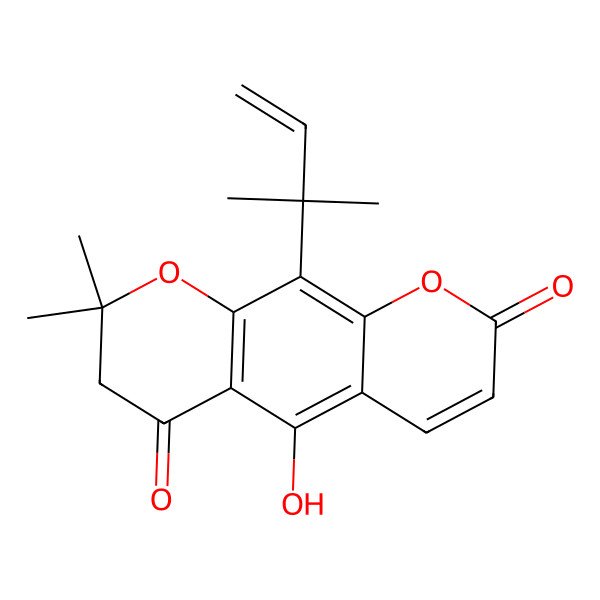 2D Structure of Clausenidin