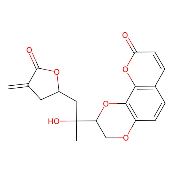 2D Structure of clauslactone A 2D Structure of clauslactone A