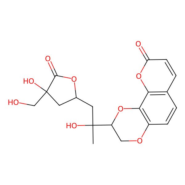 2D Structure of clauslactone C