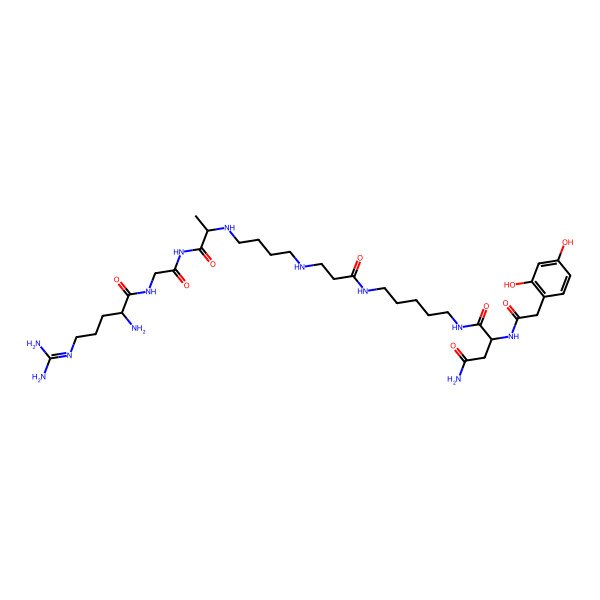 2D Structure of Clavamine