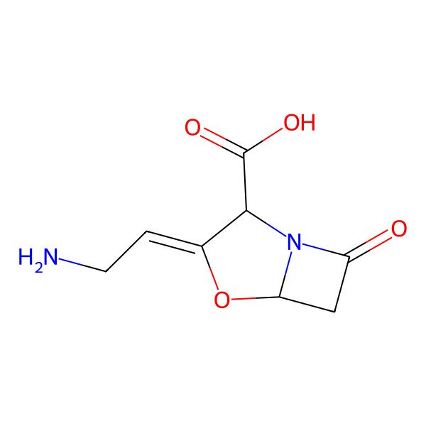 2D Structure of Clavaminic acid