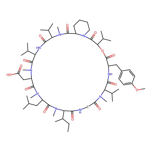 2D Structure of Clavariopsin F