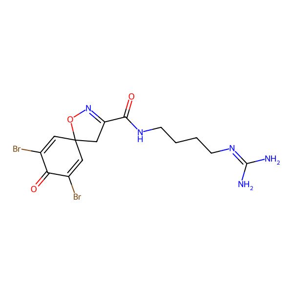 2D Structure of Clavatadine C