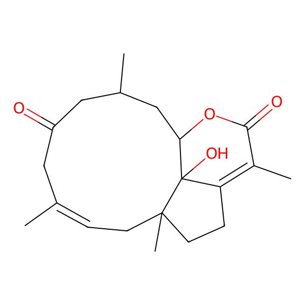 2D Structure of Clavirolide A