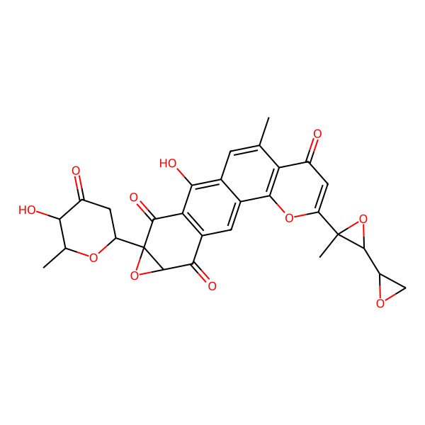 2D Structure of Clecarmycin A1