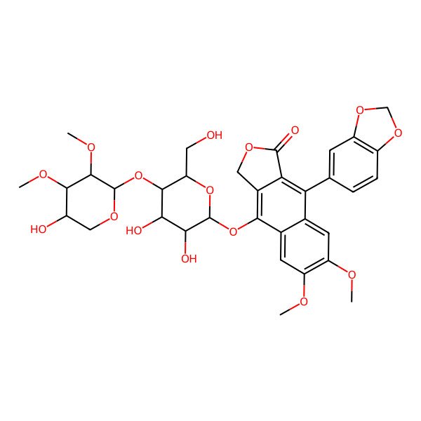 2D Structure of Cleistanthin C
