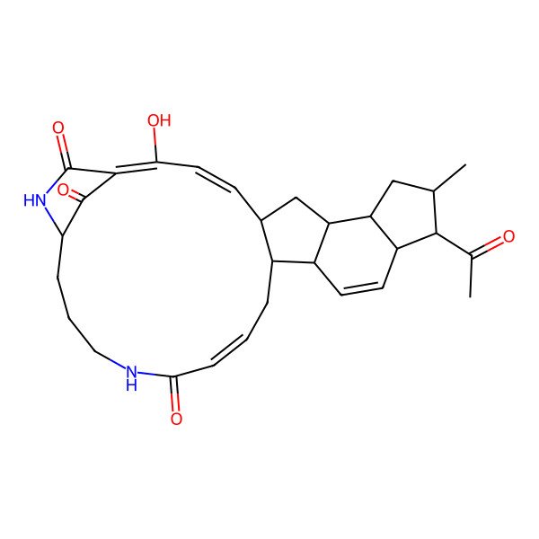 2D Structure of Clifednamide A