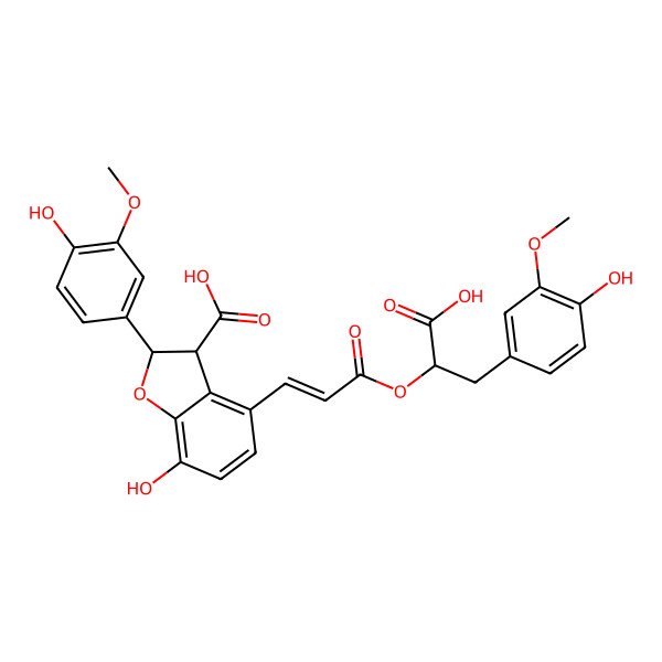 2D Structure of Clinopodic Acid H