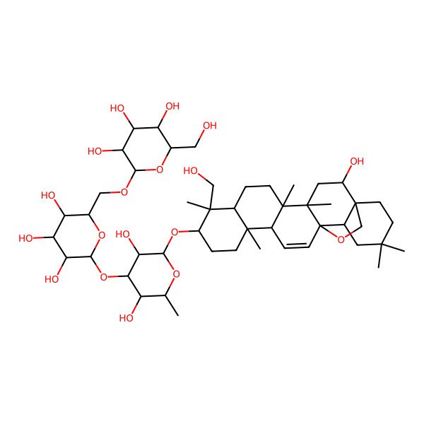 2D Structure of Clinoposaponin I