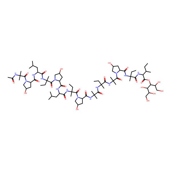 2D Structure of Clonostachin