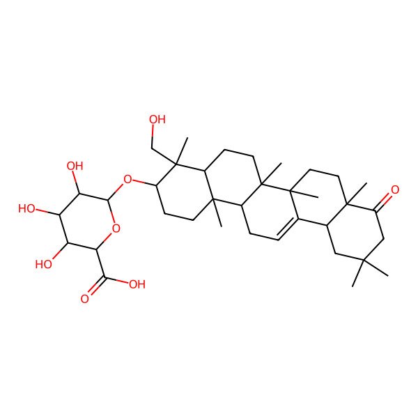 2D Structure of Cloversaponin I 2D Structure of Cloversaponin I