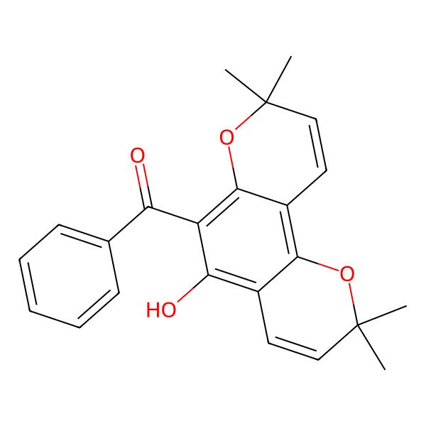 2D Structure of Clusiaphenone A 2D Structure of Clusiaphenone A