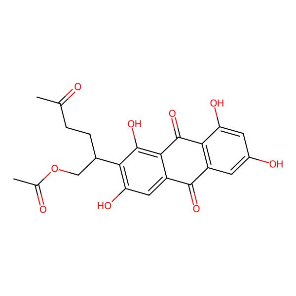 2D Structure of Coccoquinone A