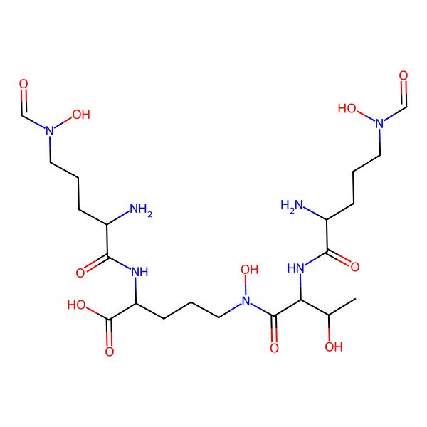 2D Structure of Coelichelin