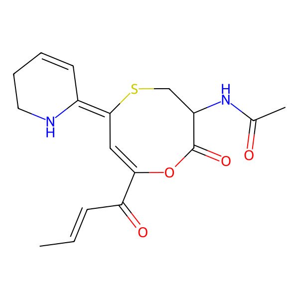 2D Structure of Coelimycin P1