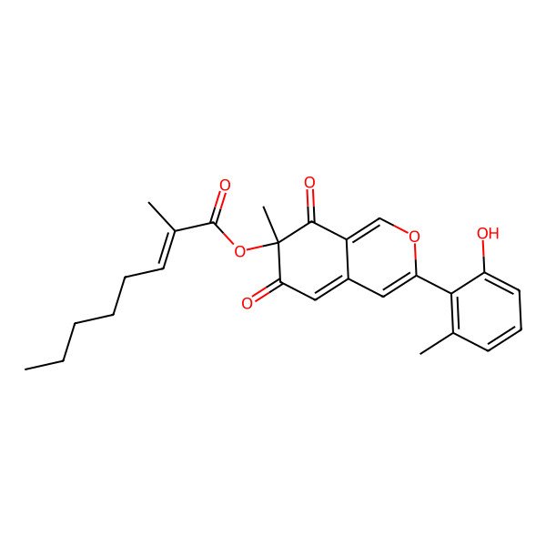 2D Structure of Cohaerin A