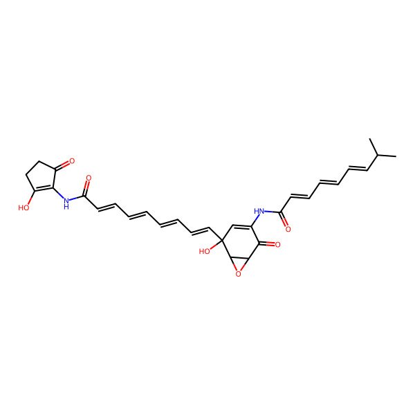 2D Structure of Colabomycin F