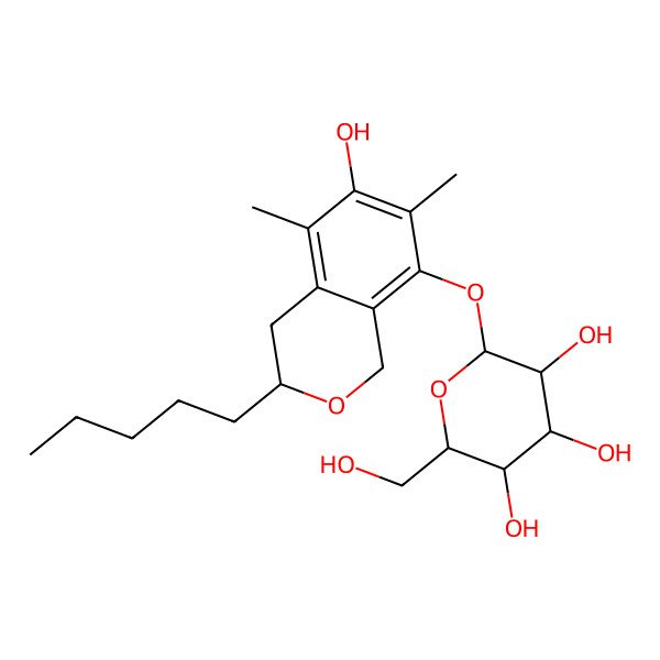2D Structure of Colletobredin C
